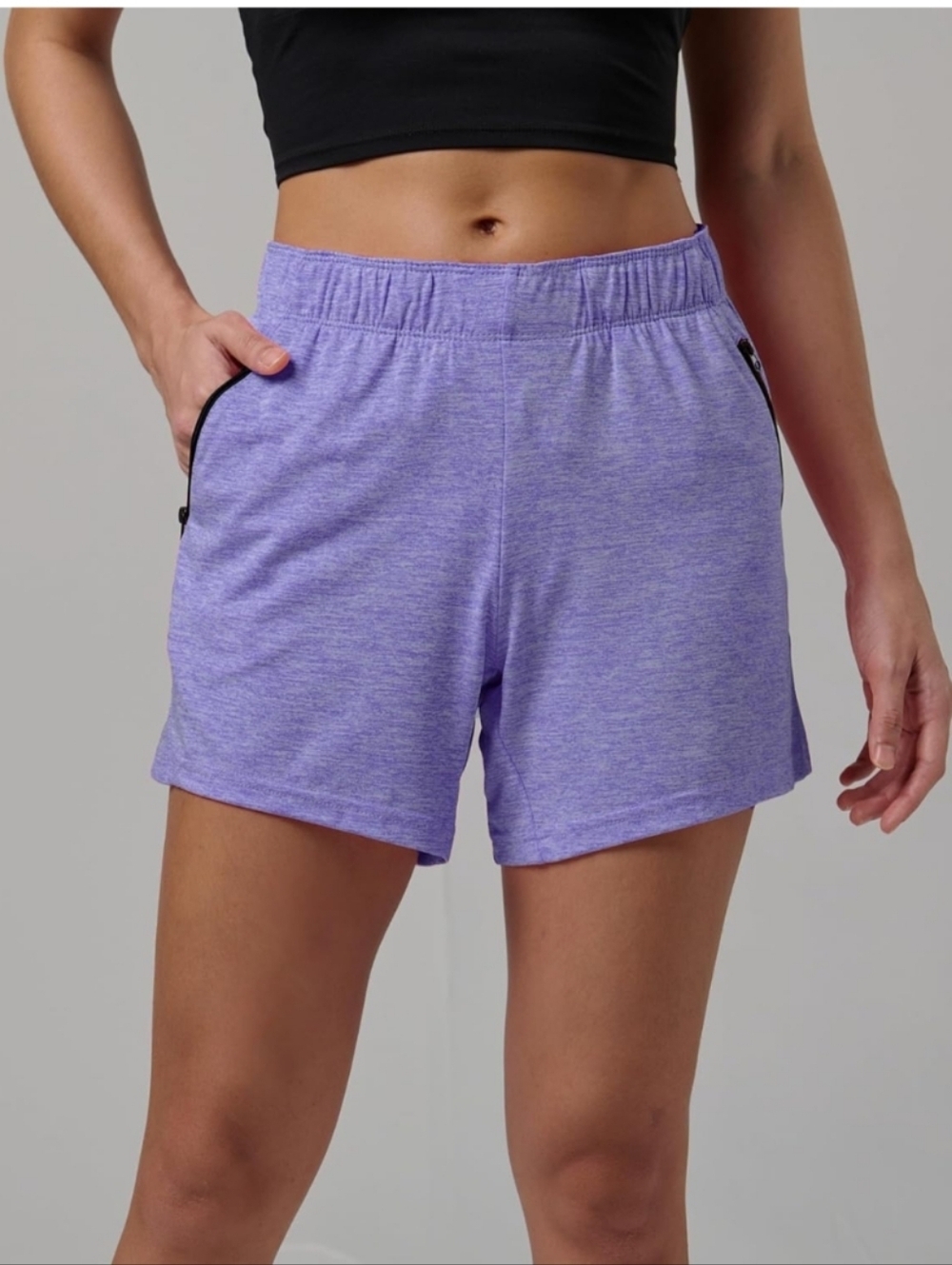 Liberty Pro Purple Heathered Athletic Shorts - Size Large (EUC) - Picture 7 of 11